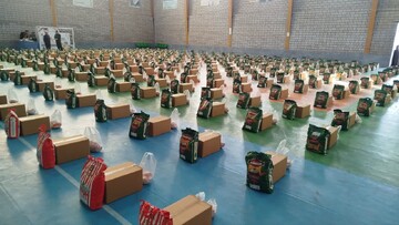 پویش ضیافت مهربانی در آستانه اشرفیه اجرا شد