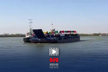 ورود پیکر ۸۵ شهید دوران دفاع مقدس به مام میهن