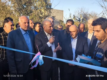 افتتاح مجتمع آبرسانی روستای حسین‌آباد: ۱۲۴۵ پروژه اجرا شد