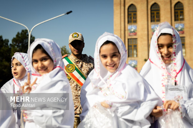 جشن تکلیف فرشته ها در دانشگاه افسری امام علی (ع)