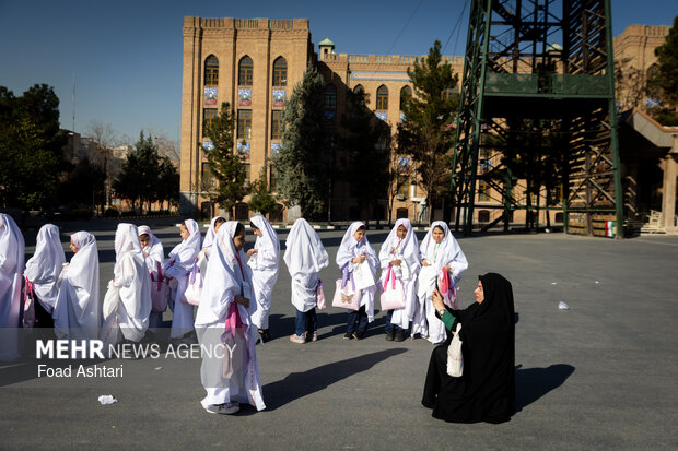 جشن تکلیف فرشته ها در دانشگاه افسری امام علی (ع)