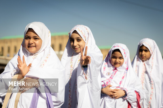 جشن تکلیف فرشته ها در دانشگاه افسری امام علی (ع)