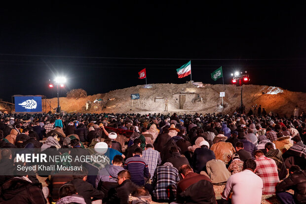 ویژه برنامه «شب های بله برون» در شلمچه