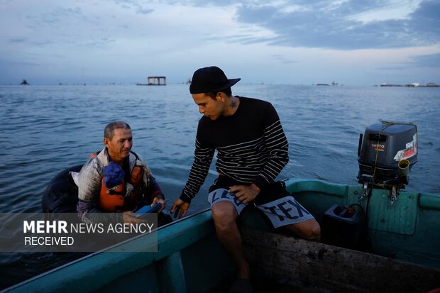 چالش ماهیگیران ونزوئلایی با آلودگی نفتی دریا