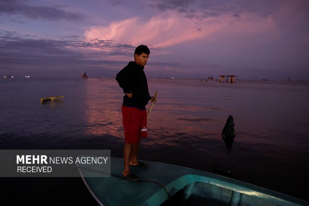 چالش ماهیگیران ونزوئلایی با آلودگی نفتی دریا