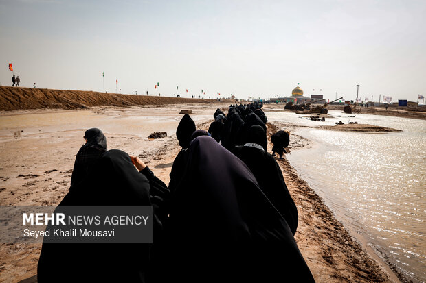 راهیان نور در یادمان شهدای طلائیه