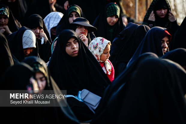 راهیان نور در يادمان شهدای علقمه خرمشهر