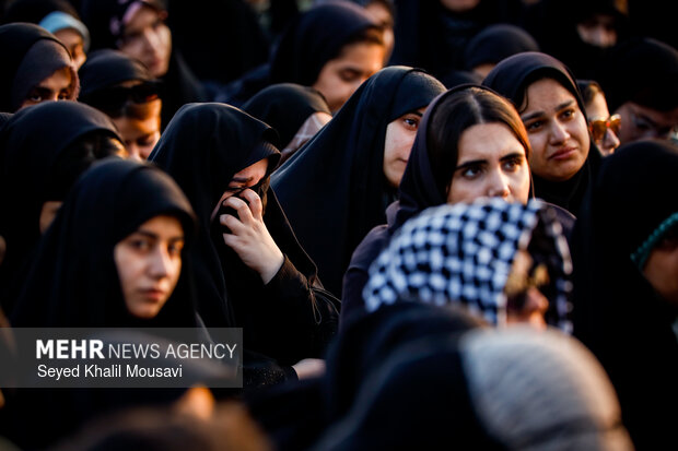 راهیان نور در يادمان شهدای علقمه خرمشهر