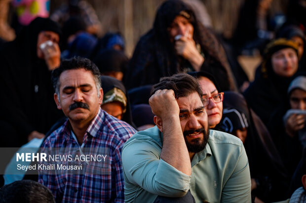 راهیان نور در يادمان شهدای علقمه خرمشهر