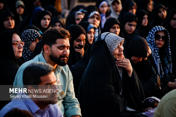 راهیان نور در يادمان شهدای علقمه خرمشهر