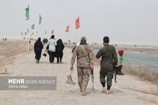 کاروان استان هرمزگان در راهیان نور جنوب کشور