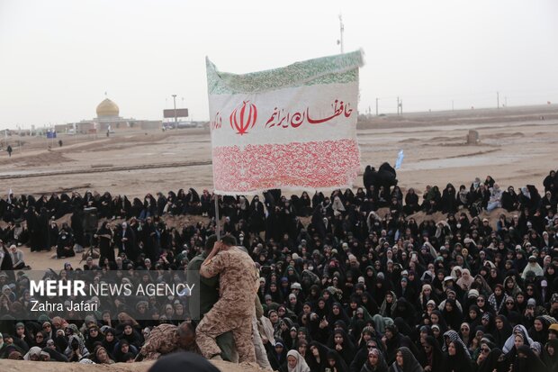 کاروان استان هرمزگان در راهیان نور جنوب کشور