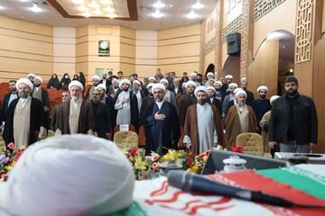 یادواره شهدای روحانی در سنندج برگزار شد