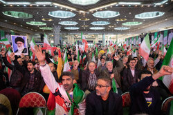 ڕێوڕسمی چلەی شەهیدان و کوژراوانی ئاژاوەی ئەمریکایی-زایۆنی لە تاران