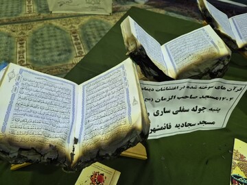 مسجد سوخته «پنبه‌چوله» ساری مهیای ماه رمضان شد