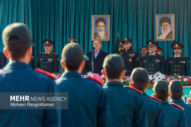 مراسم دانش آموختگی دانشگاه علوم انتظامی