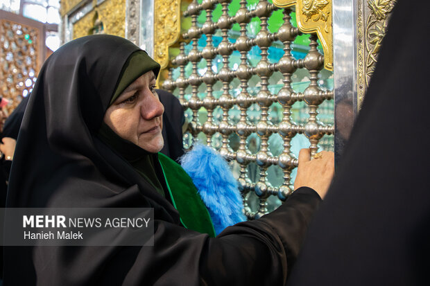 غبارروبی امام زاده عبدالله(ع) گرگان