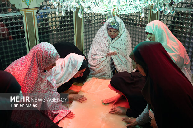 غبارروبی امام زاده عبدالله(ع) گرگان