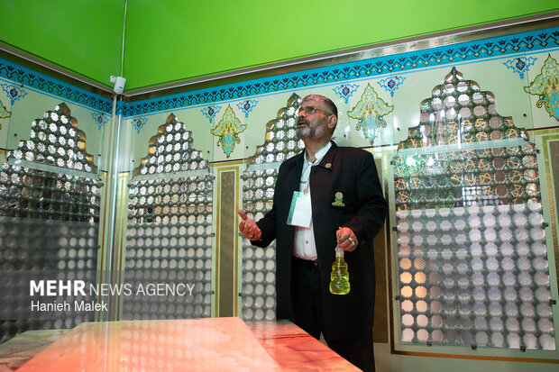 غبارروبی امام زاده عبدالله(ع) گرگان