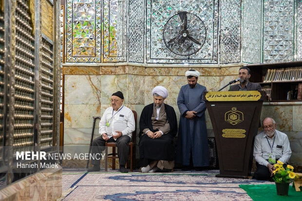 غبارروبی امام زاده عبدالله(ع) گرگان