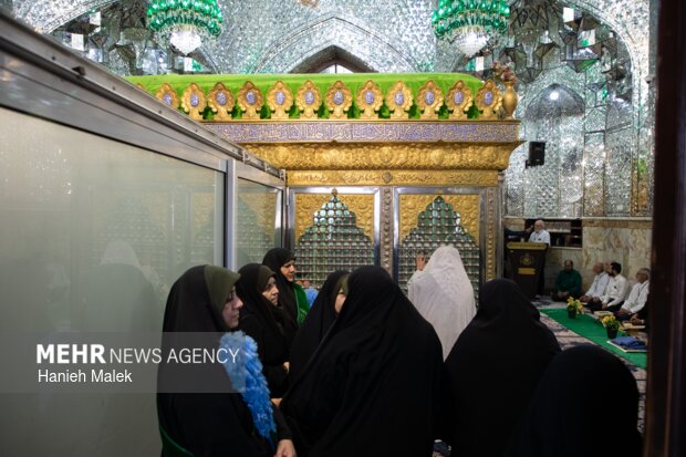 غبارروبی امام زاده عبدالله(ع) گرگان