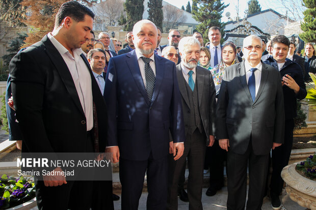 مراسم گشایش مرکز فرهنگی روسیه - تهران