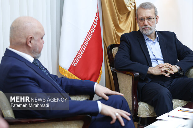 دیدار وزیر انرژی روسیه با دبیر شورای عالی امنیت ملی