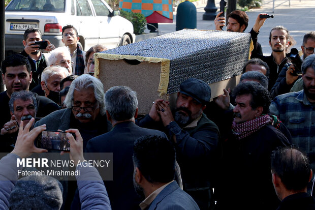 تشییع پیکر زنده‌یاد عنایت الله بخشی