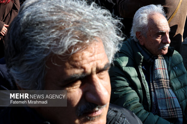 تشییع پیکر زنده‌یاد عنایت الله بخشی