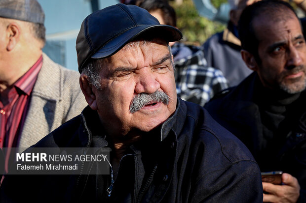 تشییع پیکر زنده‌یاد عنایت الله بخشی