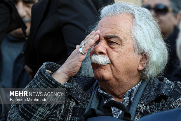 تشییع پیکر زنده‌یاد عنایت الله بخشی