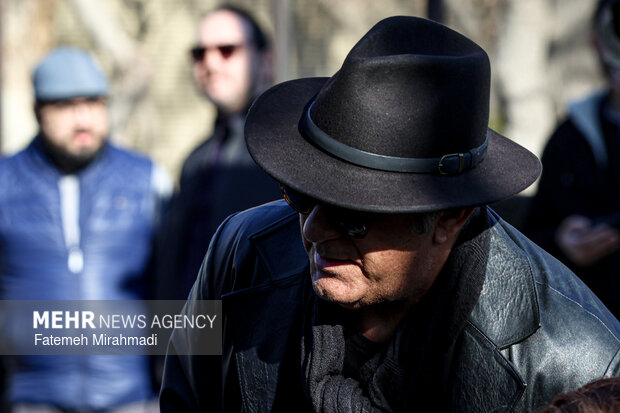 تشییع پیکر زنده‌یاد عنایت الله بخشی