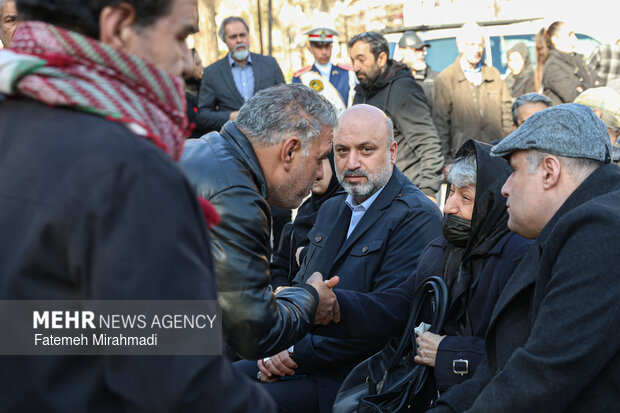 تشییع پیکر زنده‌یاد عنایت الله بخشی