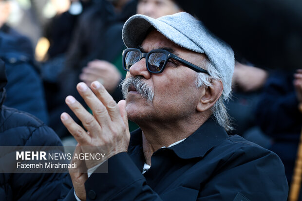 تشییع پیکر زنده‌یاد عنایت الله بخشی