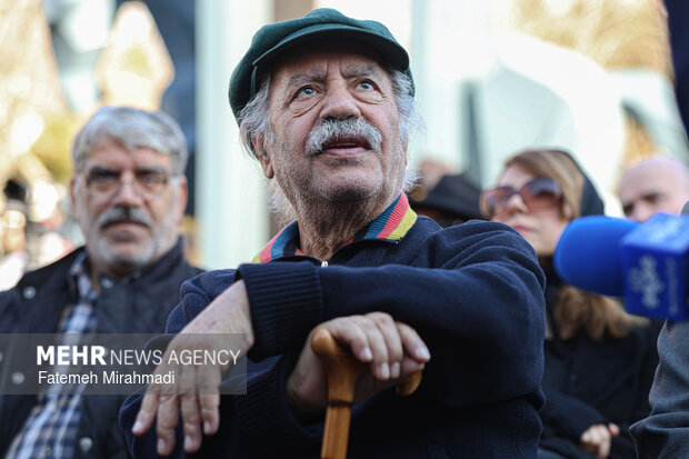 تشییع پیکر زنده‌یاد عنایت الله بخشی