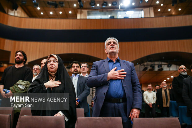 آیین تکریم کوروش زارعی