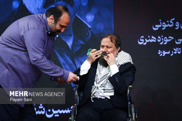 آیین تکریم کوروش زارعی