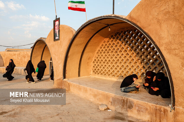 راهیان نور در یادمان شهدای شلمچه