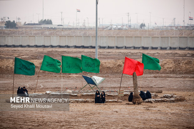 راهیان نور در یادمان شهدای شلمچه