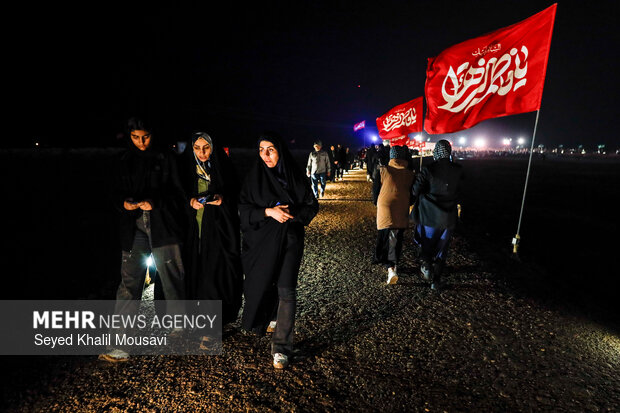 راهیان نور در یادمان شهدای شلمچه