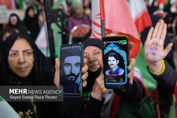 مراسم گرامیداشت اربعین  شهدای  فتنه آمریکایی -صهیونیستی