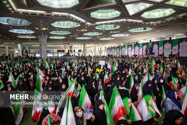 مراسم گرامیداشت اربعین  شهدای  فتنه آمریکایی -صهیونیستی