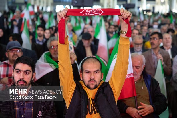 مراسم گرامیداشت اربعین  شهدای  فتنه آمریکایی -صهیونیستی