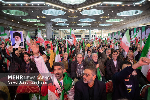 مراسم گرامیداشت اربعین  شهدای  فتنه آمریکایی -صهیونیستی