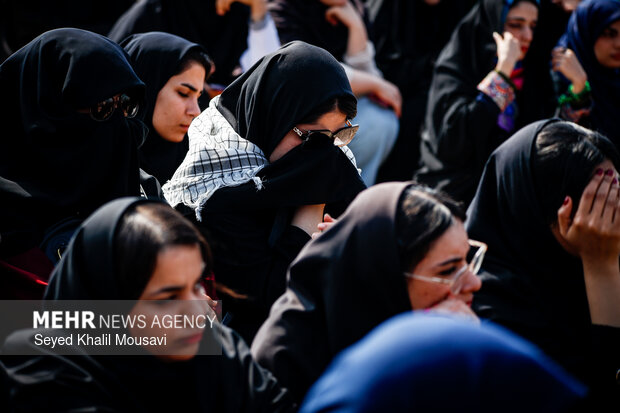 راهیان نور در یادمان شهدای والفجر ۸