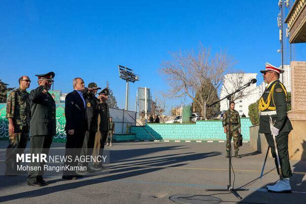 مراسم دانش آموختگی دانشگاه علوم انتظامی