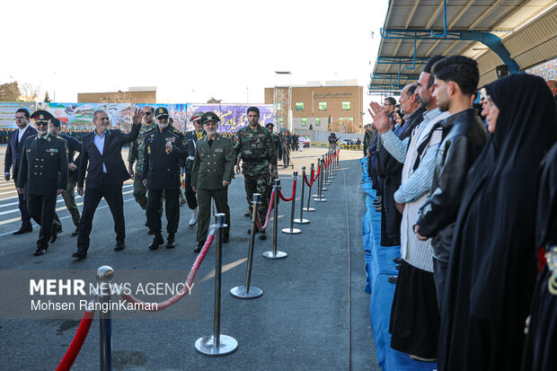 مراسم دانش آموختگی دانشگاه علوم انتظامی
