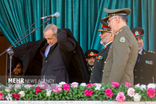 مراسم دانش آموختگی دانشگاه علوم انتظامی