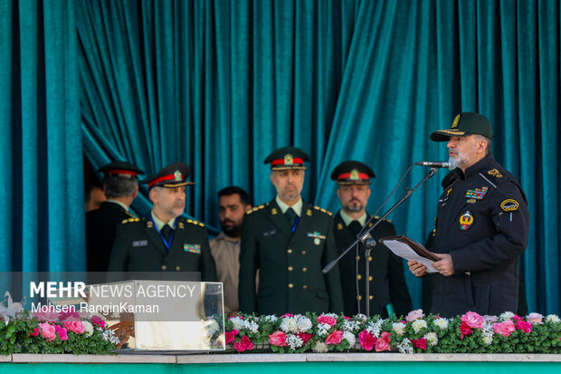 مراسم دانش آموختگی دانشگاه علوم انتظامی