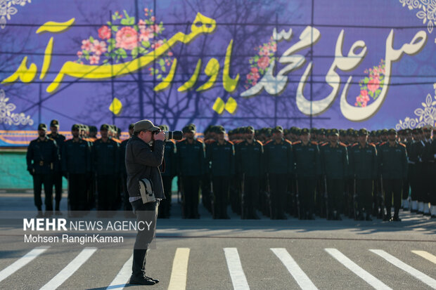 مراسم دانش آموختگی دانشگاه علوم انتظامی